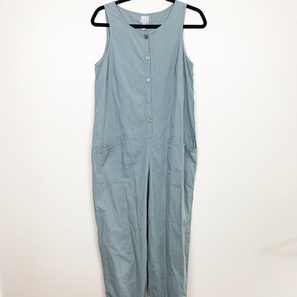 ASOS Cotton Jumpsuit - Size 4, Army Green